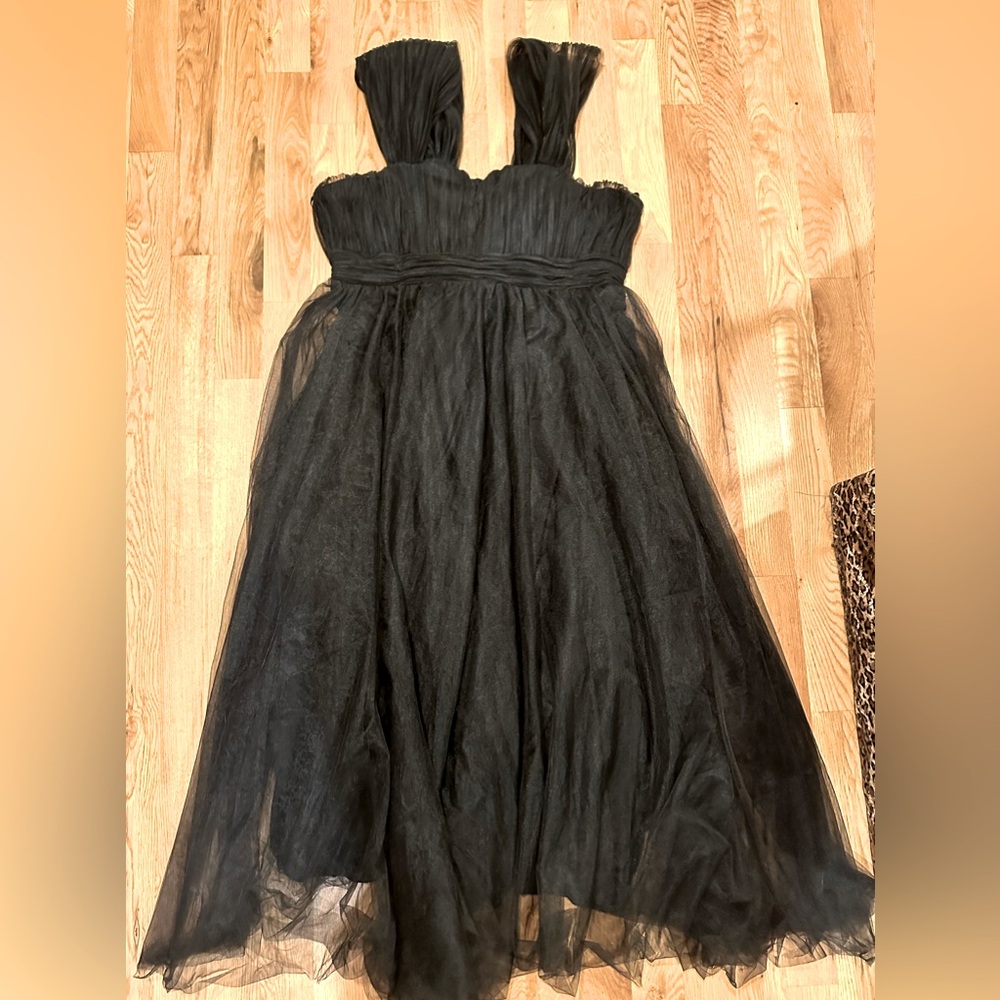Foxblood XXXL Black swan gown